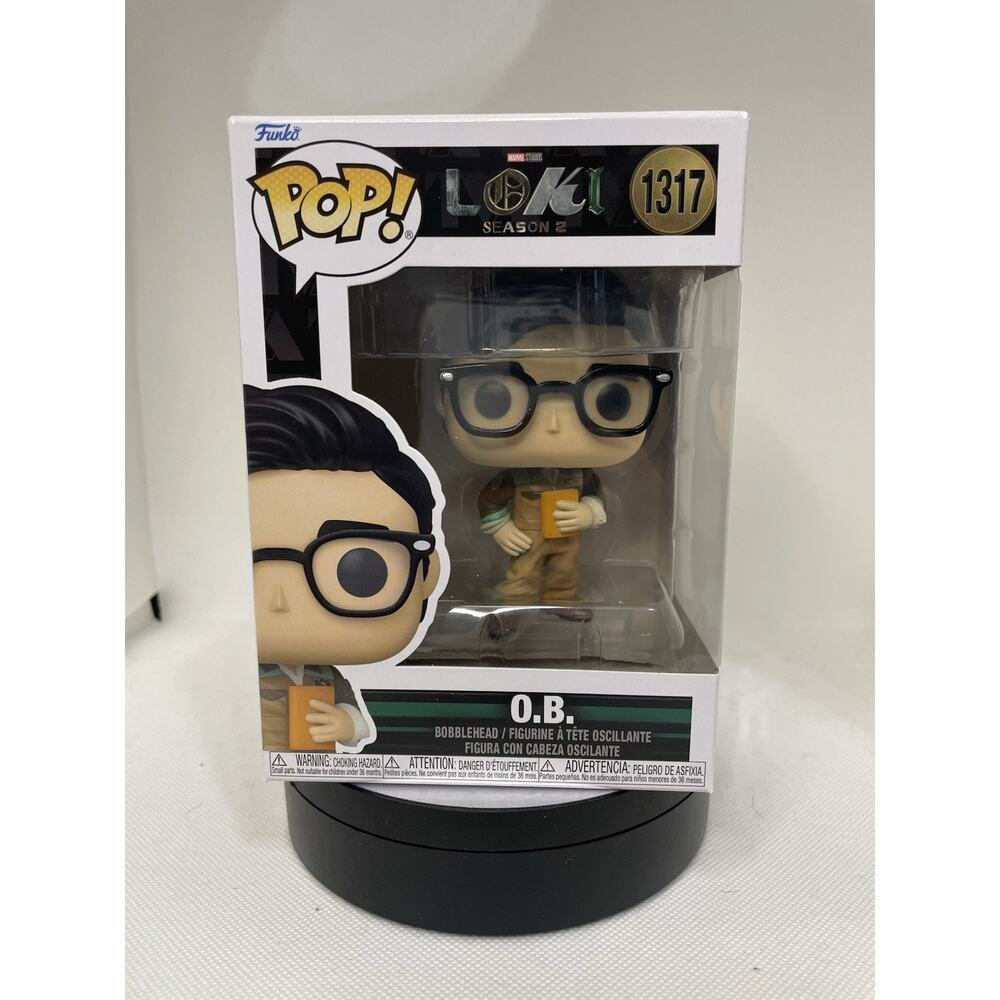 Funko Pop! Vinyl: Marvel - O.B. #1317 Loki With Pop Protector